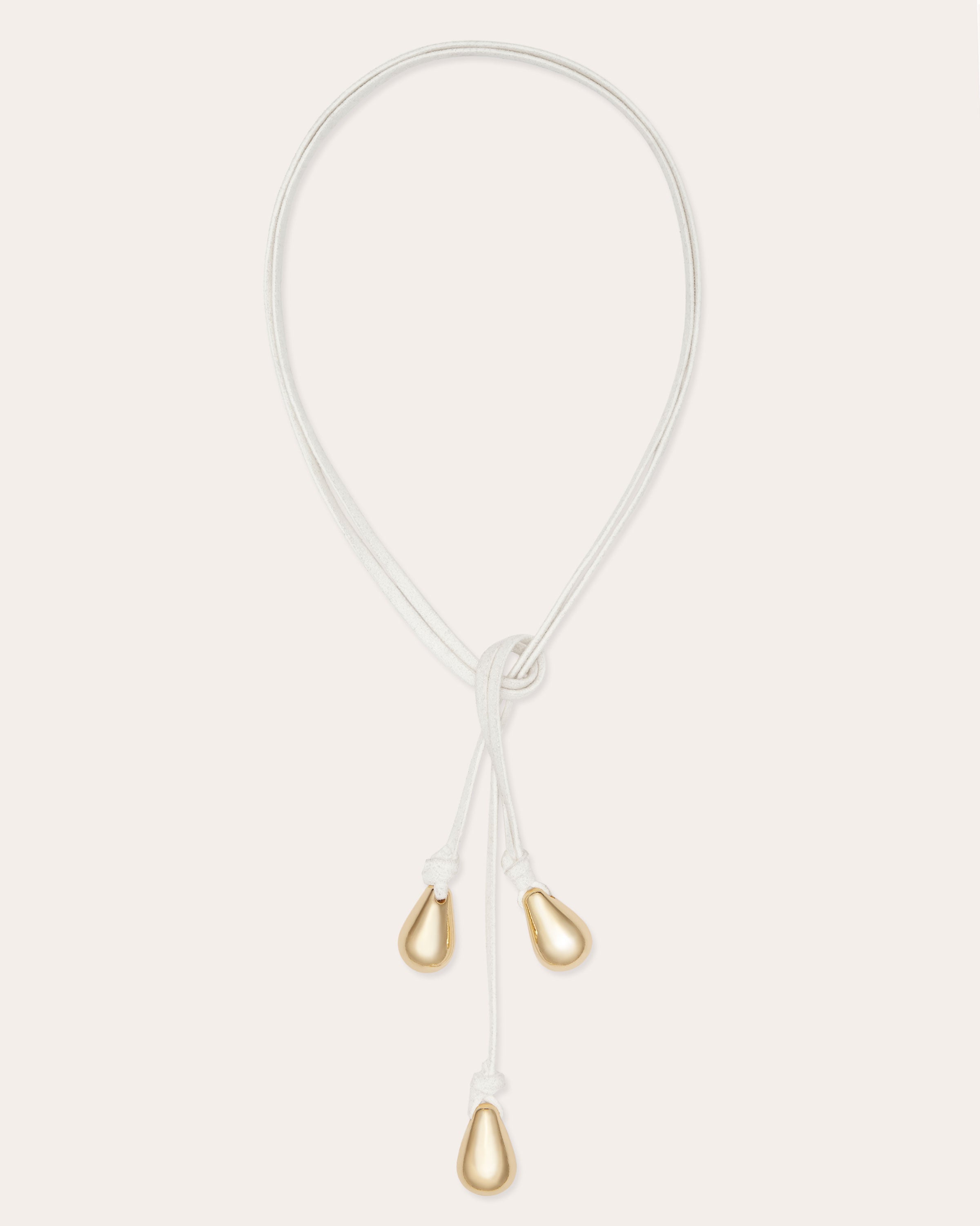 Yara Suede Tie Necklace