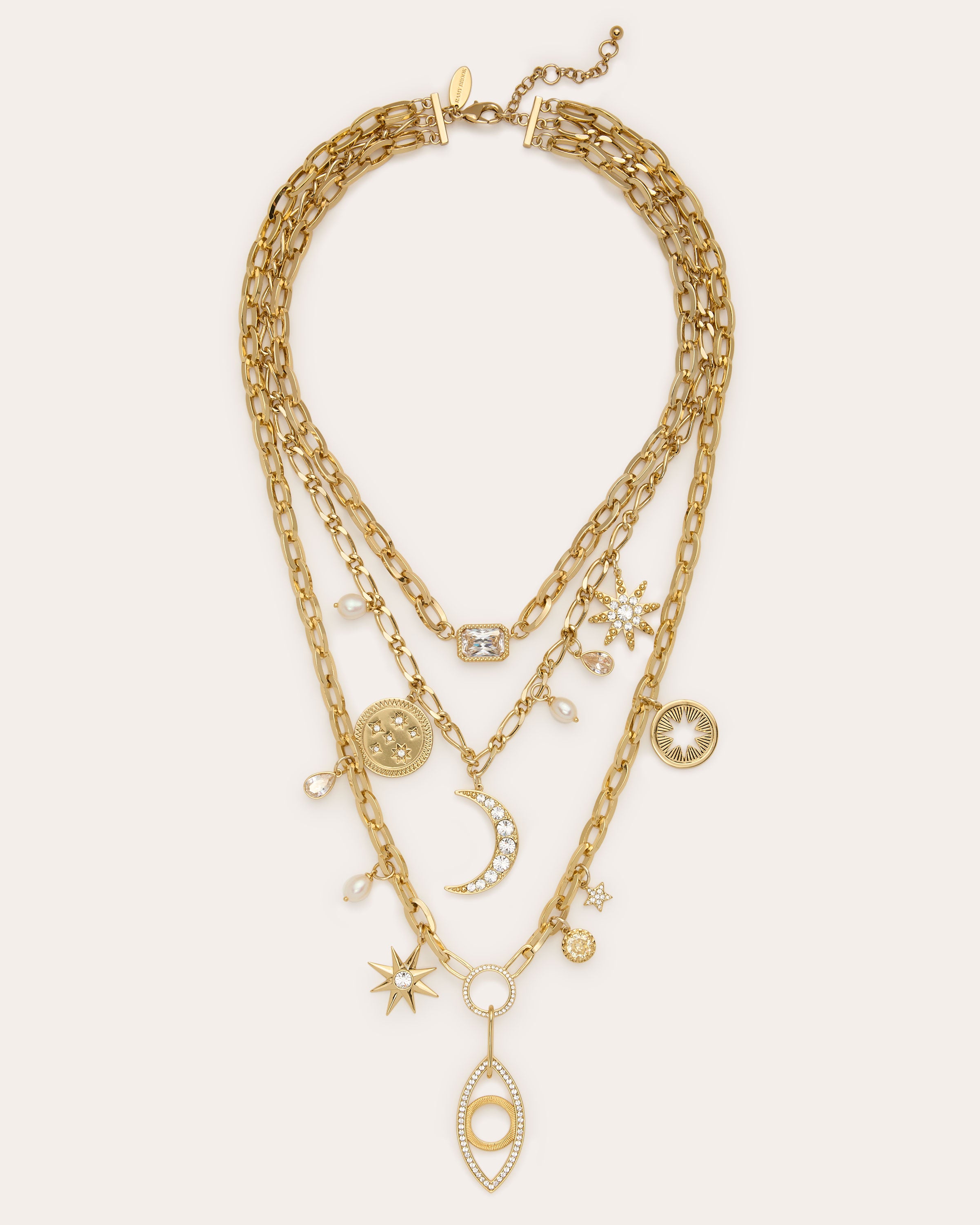 Kahleah Layered Charm Necklace