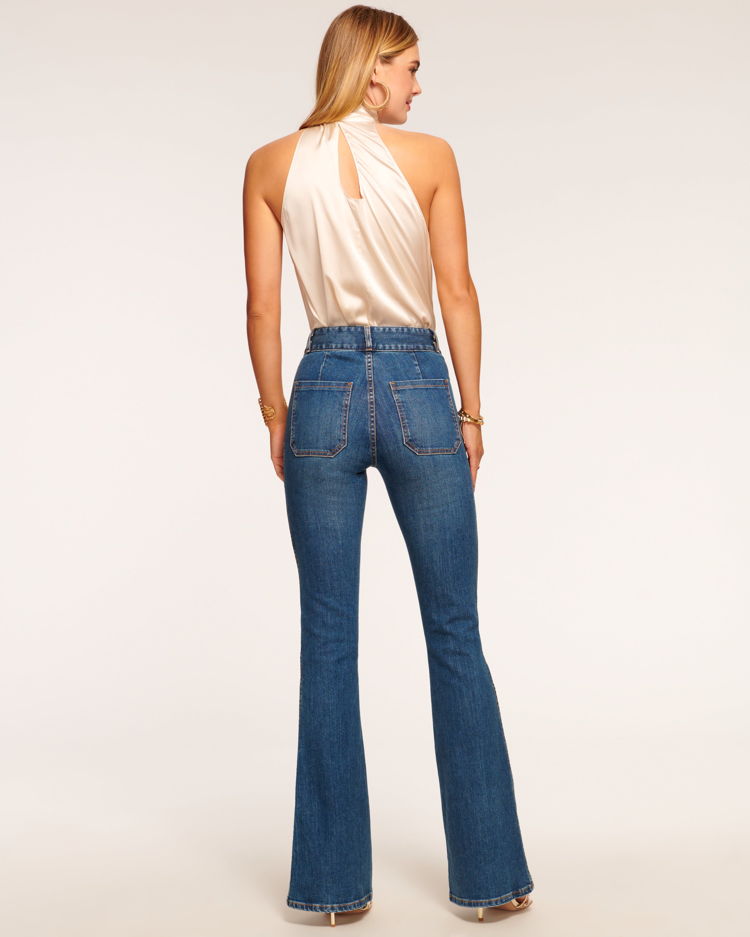 Mase High-Rise Flare Jean
