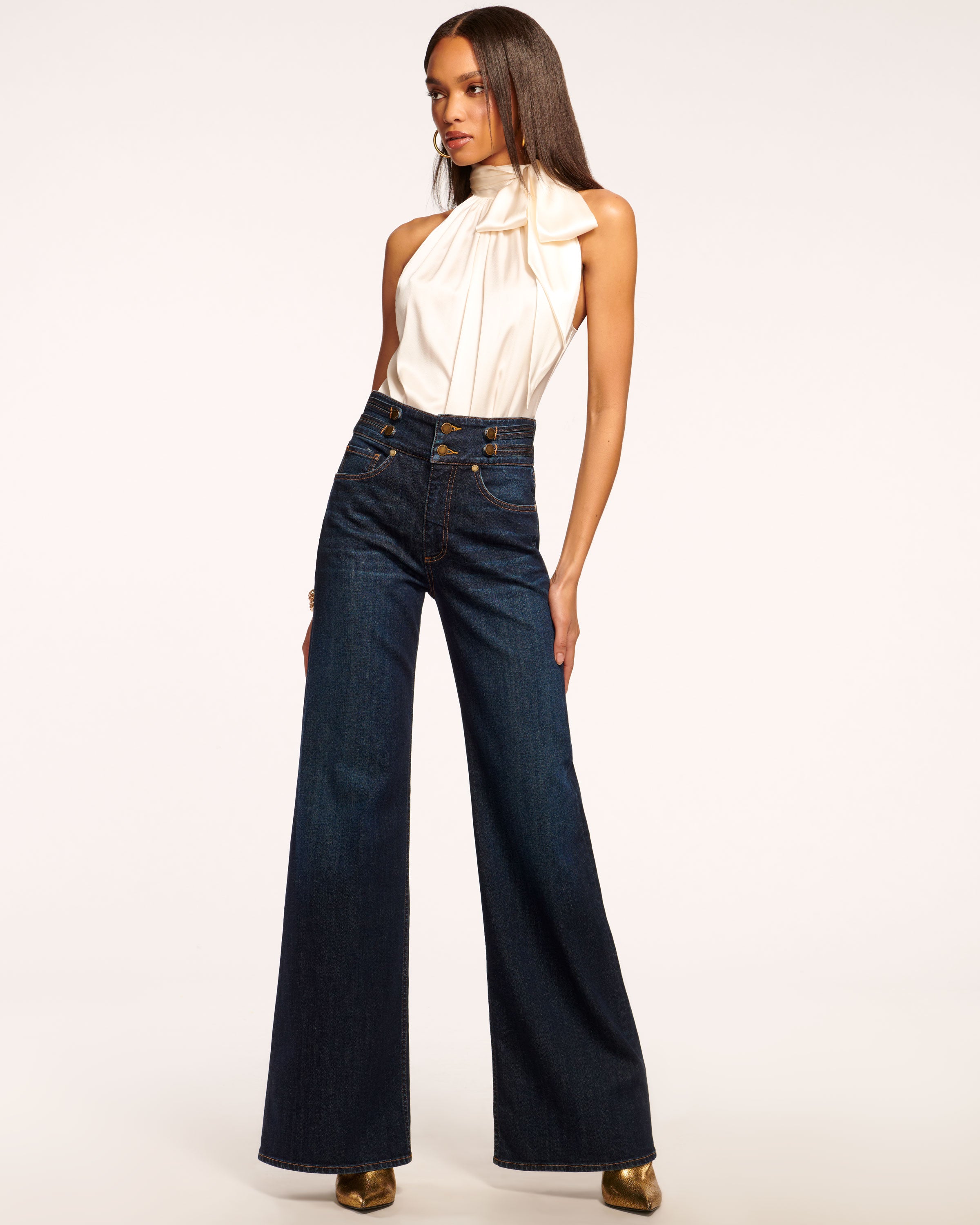 Liv High-Rise Wide Leg Jean