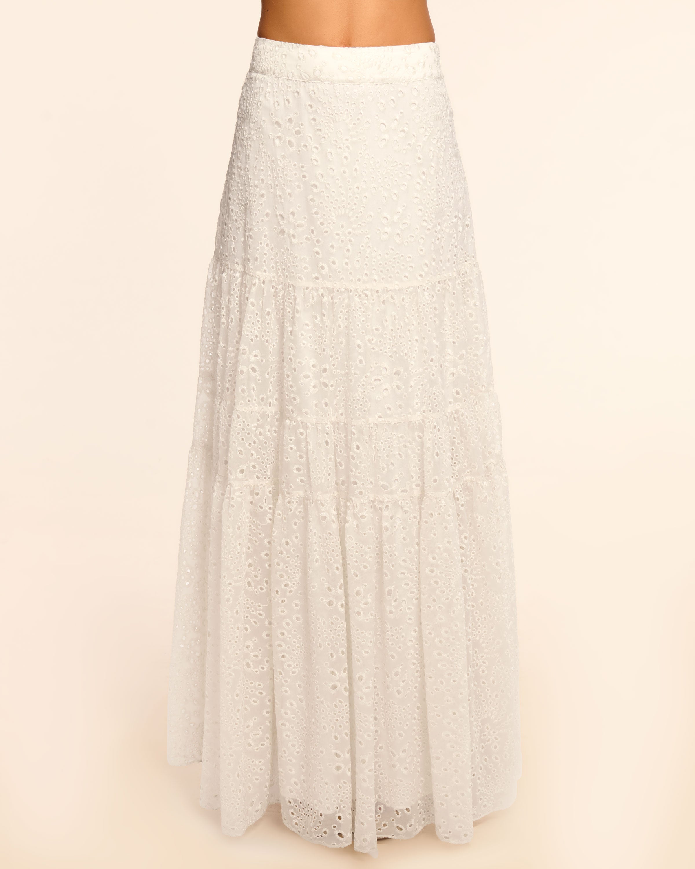 Claire Eyelet Maxi Skirt