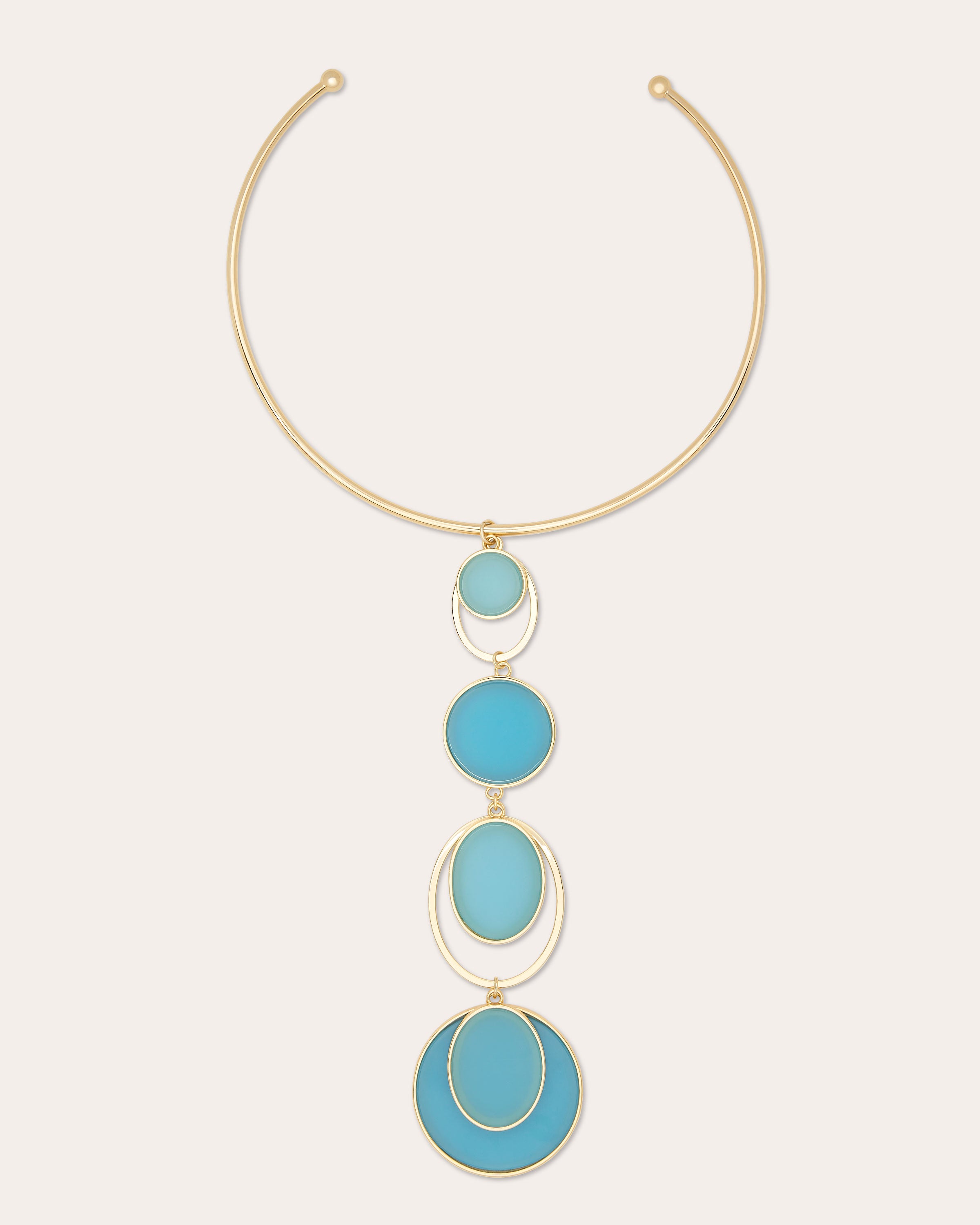 Adriana Layered Circular Necklace
