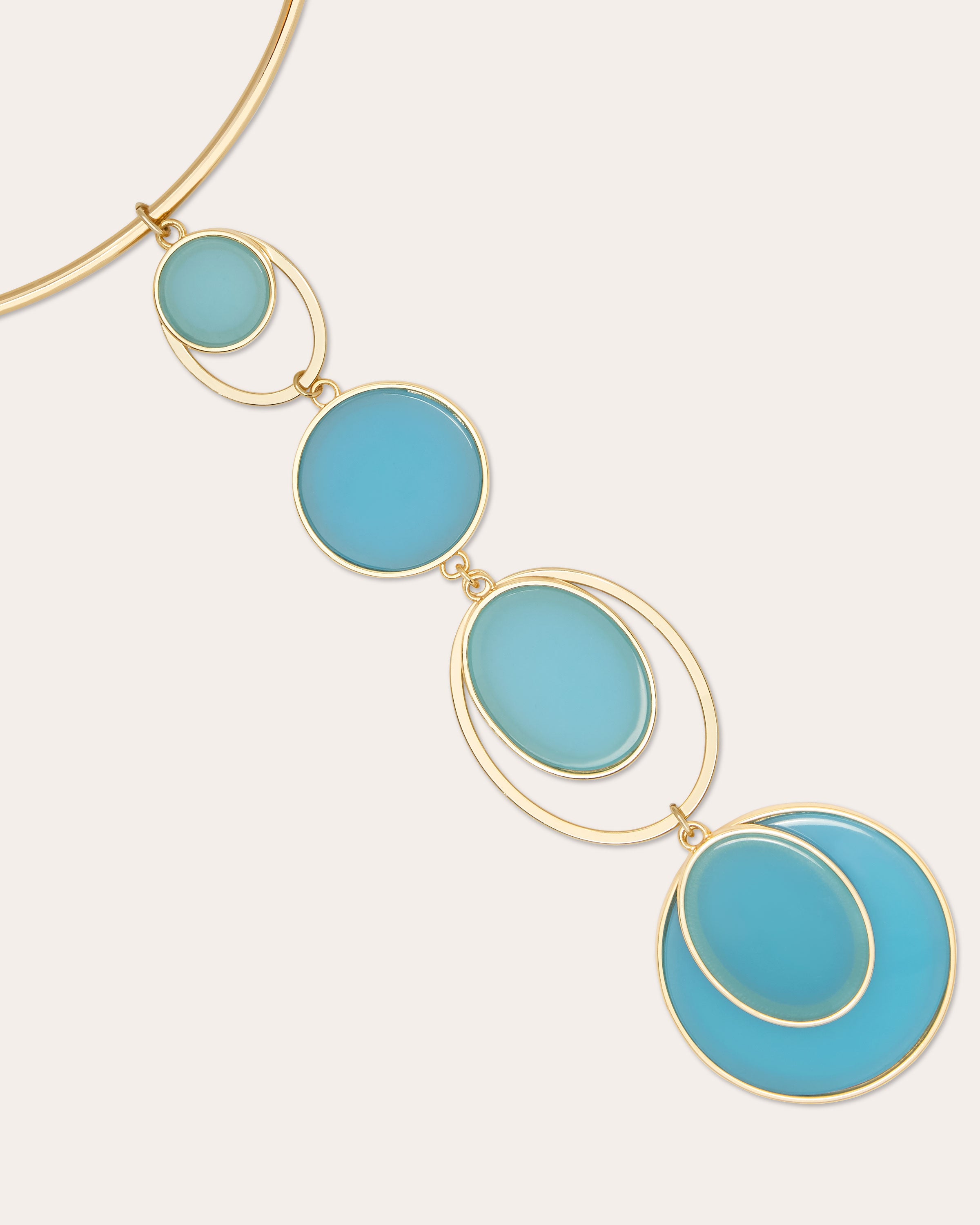 Adriana Layered Circular Necklace