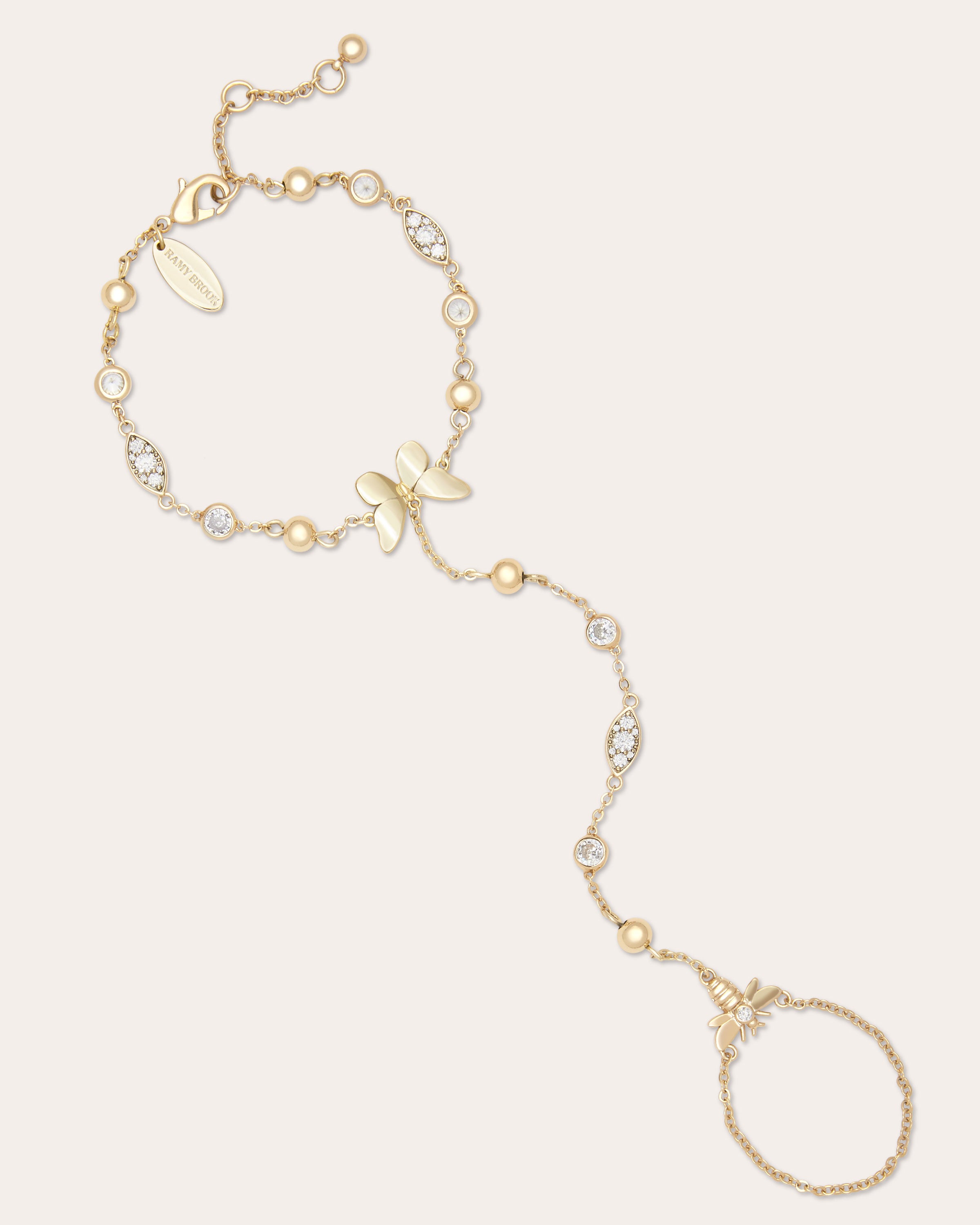 Nerea Butterfly Hand Chain