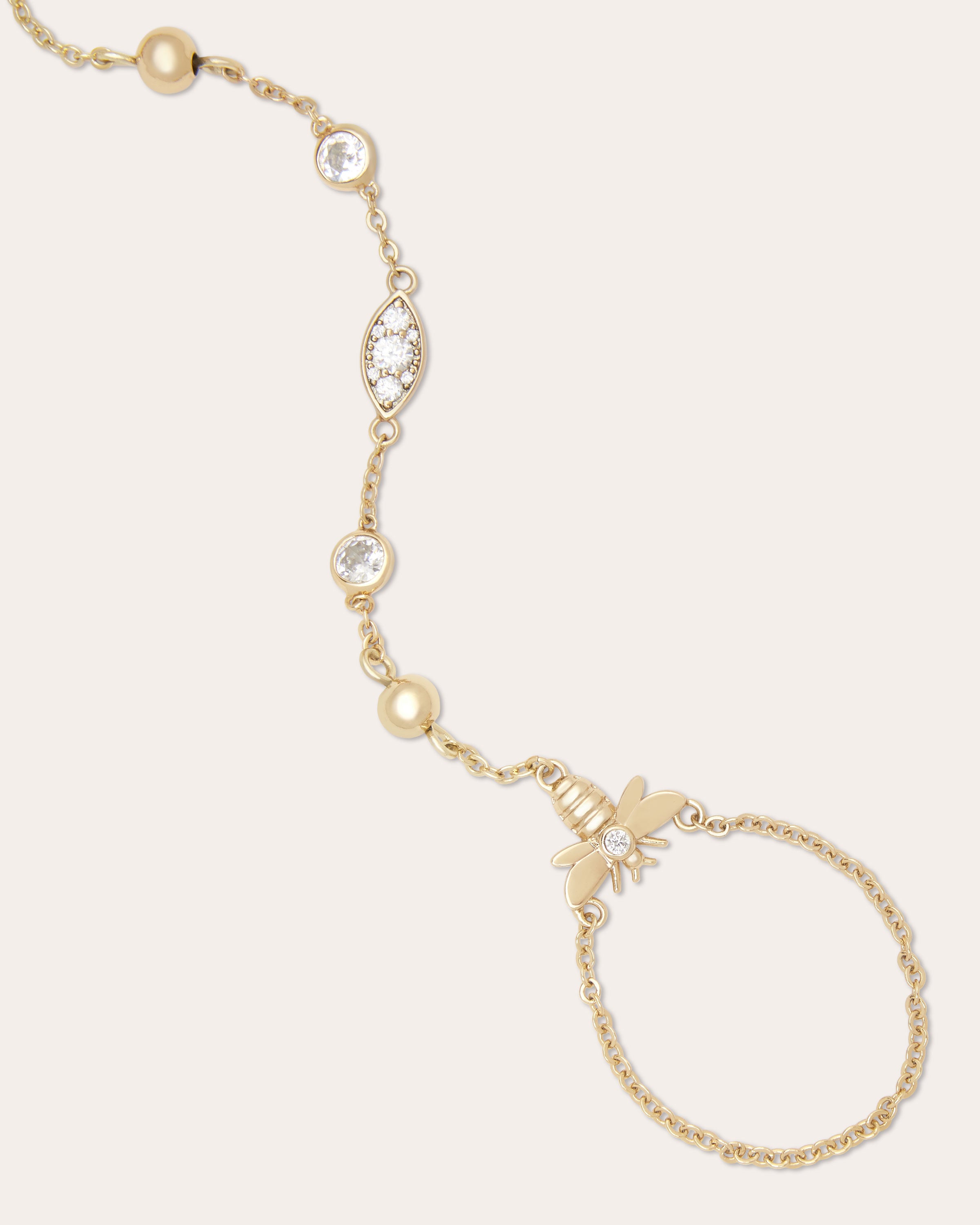 Nerea Butterfly Hand Chain