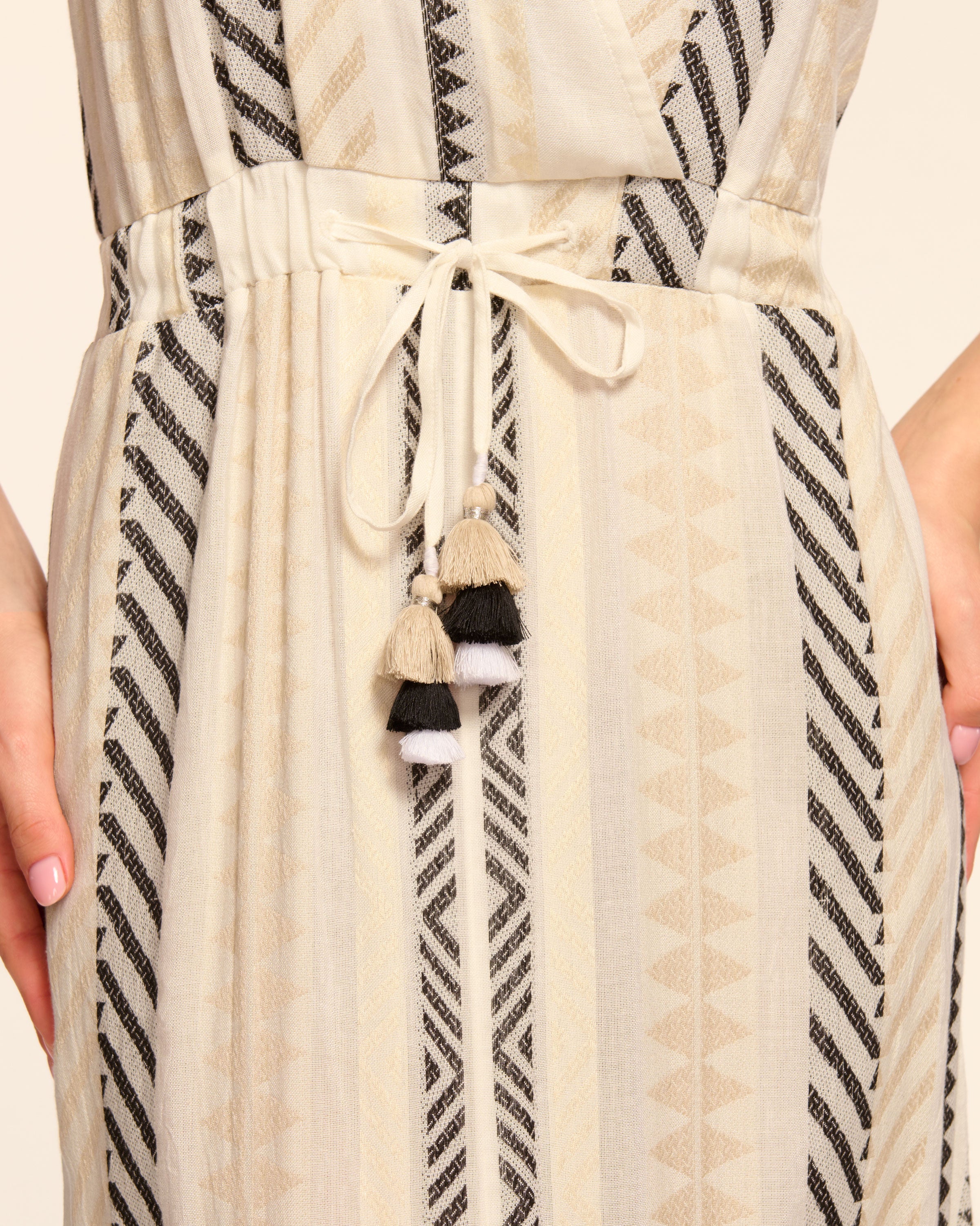 Janine Sleeveless Coverup Maxi Dress