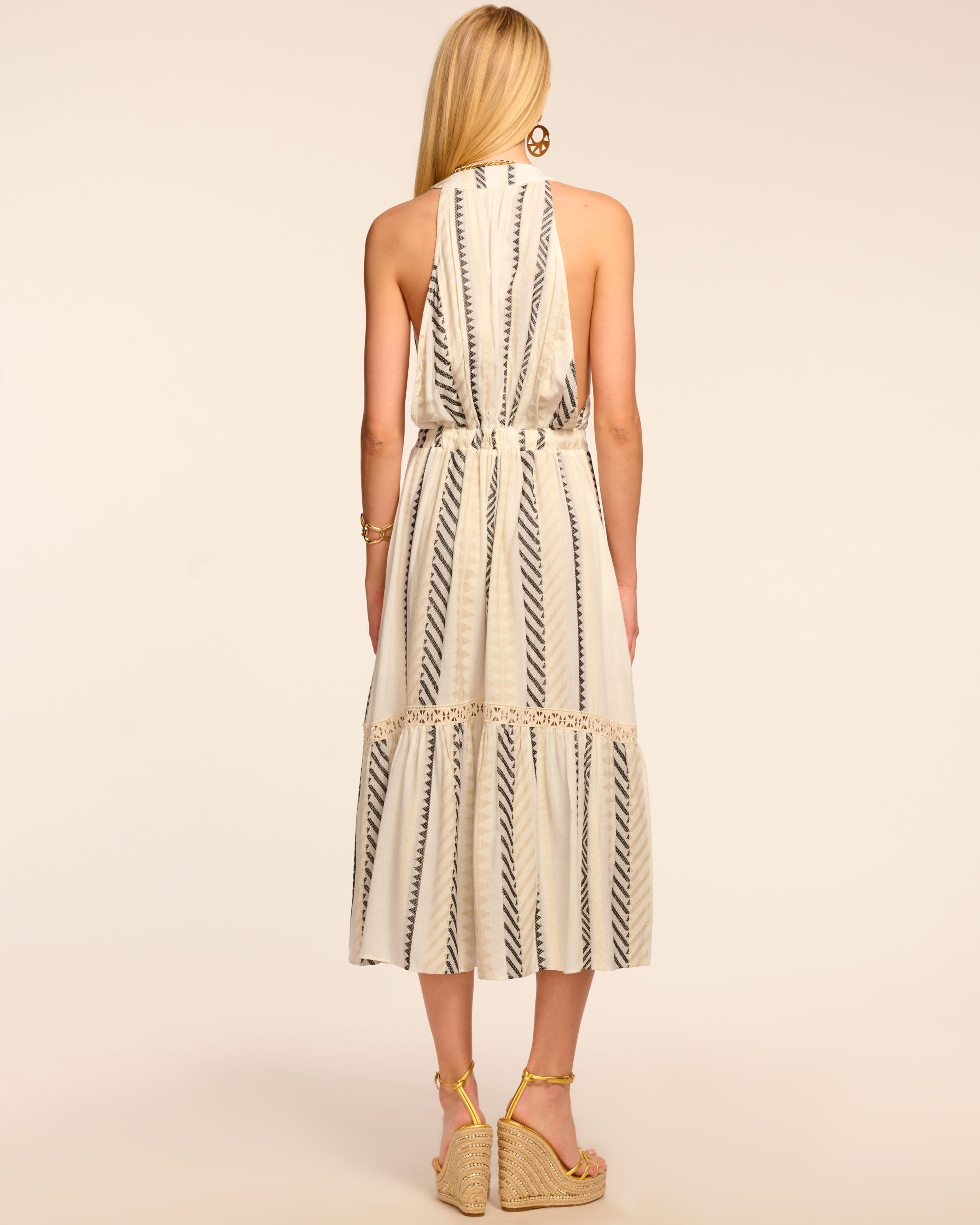 Janine Sleeveless Coverup Maxi Dress