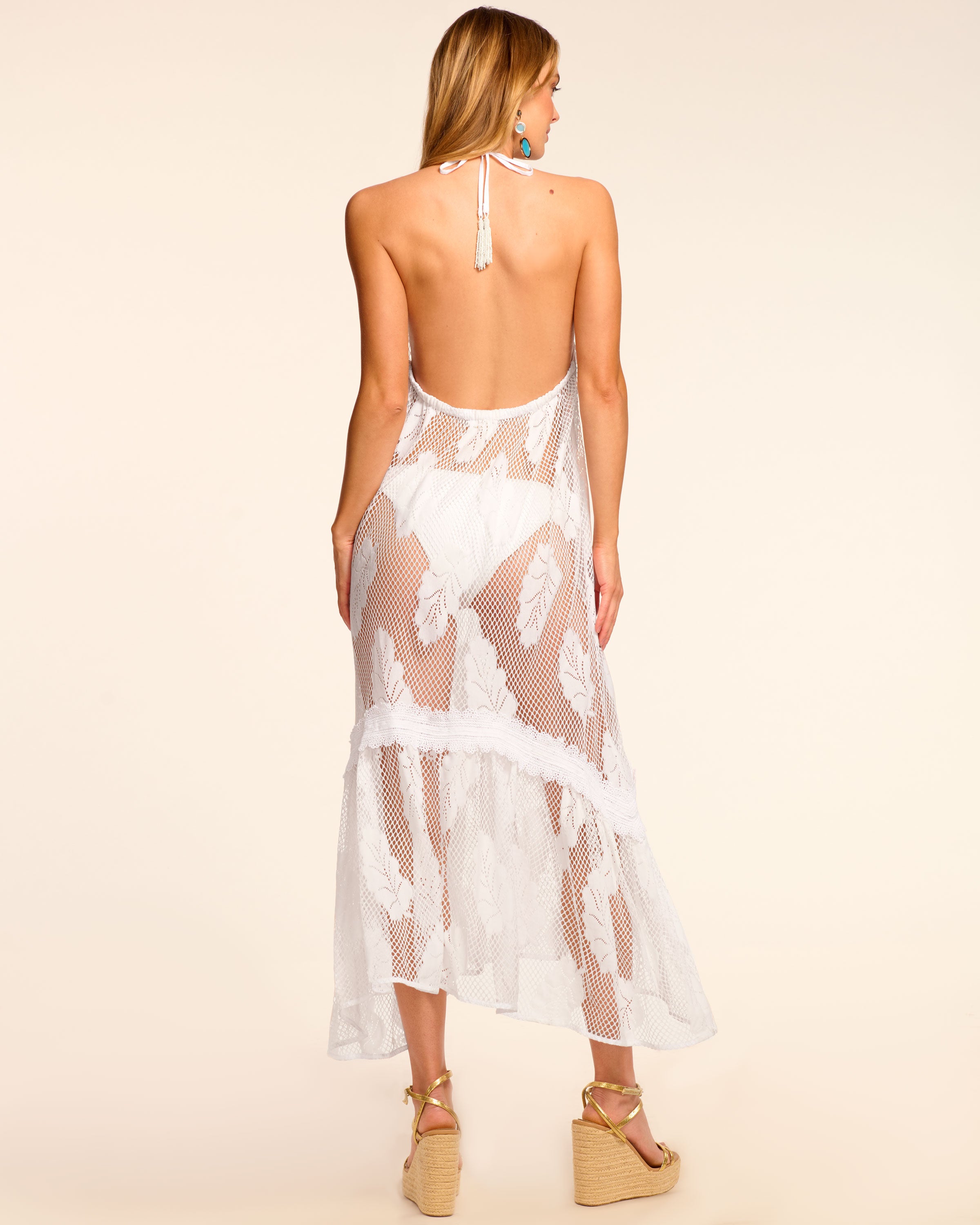 Shea Lace Coverup Maxi Dress