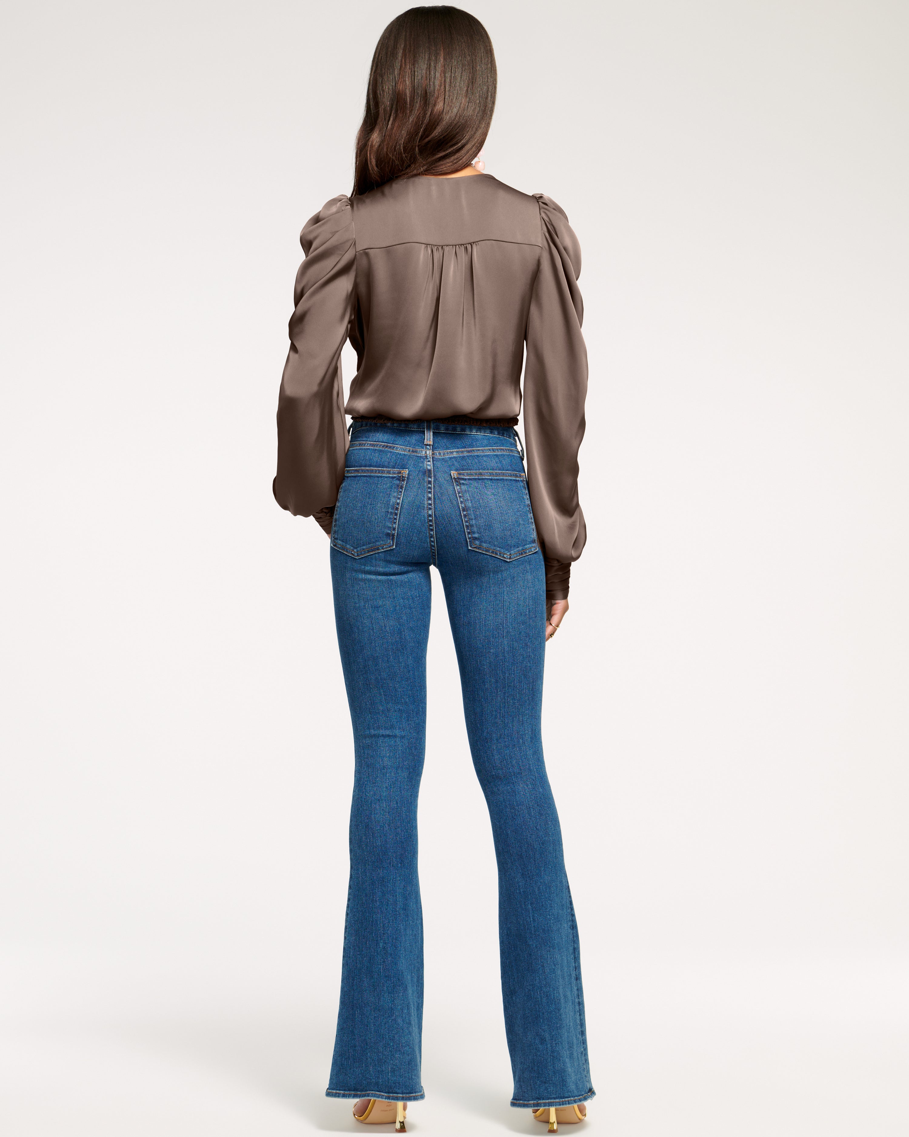 Helena High-Rise Flare Jean