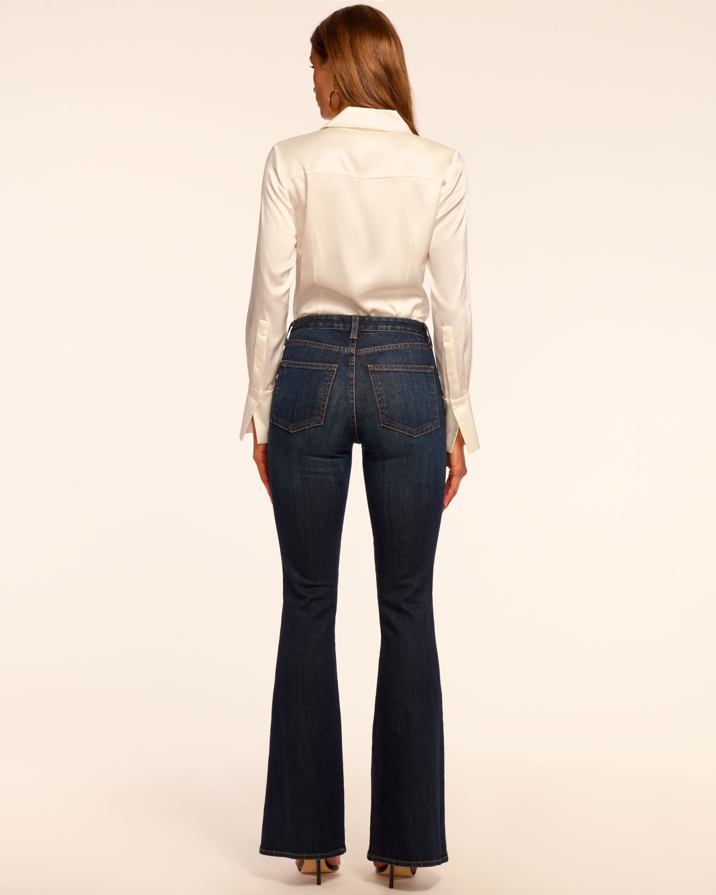 Helena High-Rise Flare Jean