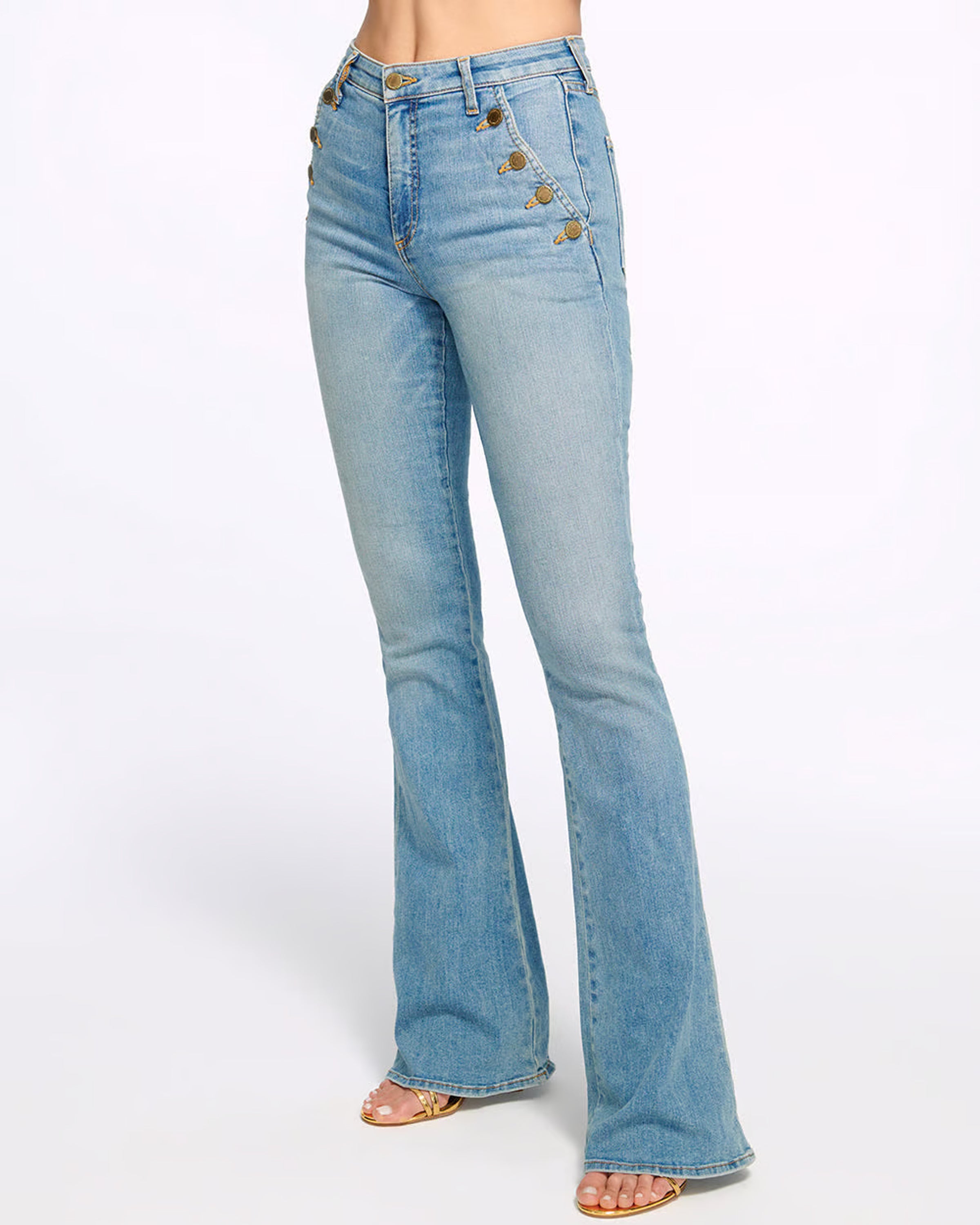 Helena High-Rise Flare Jean