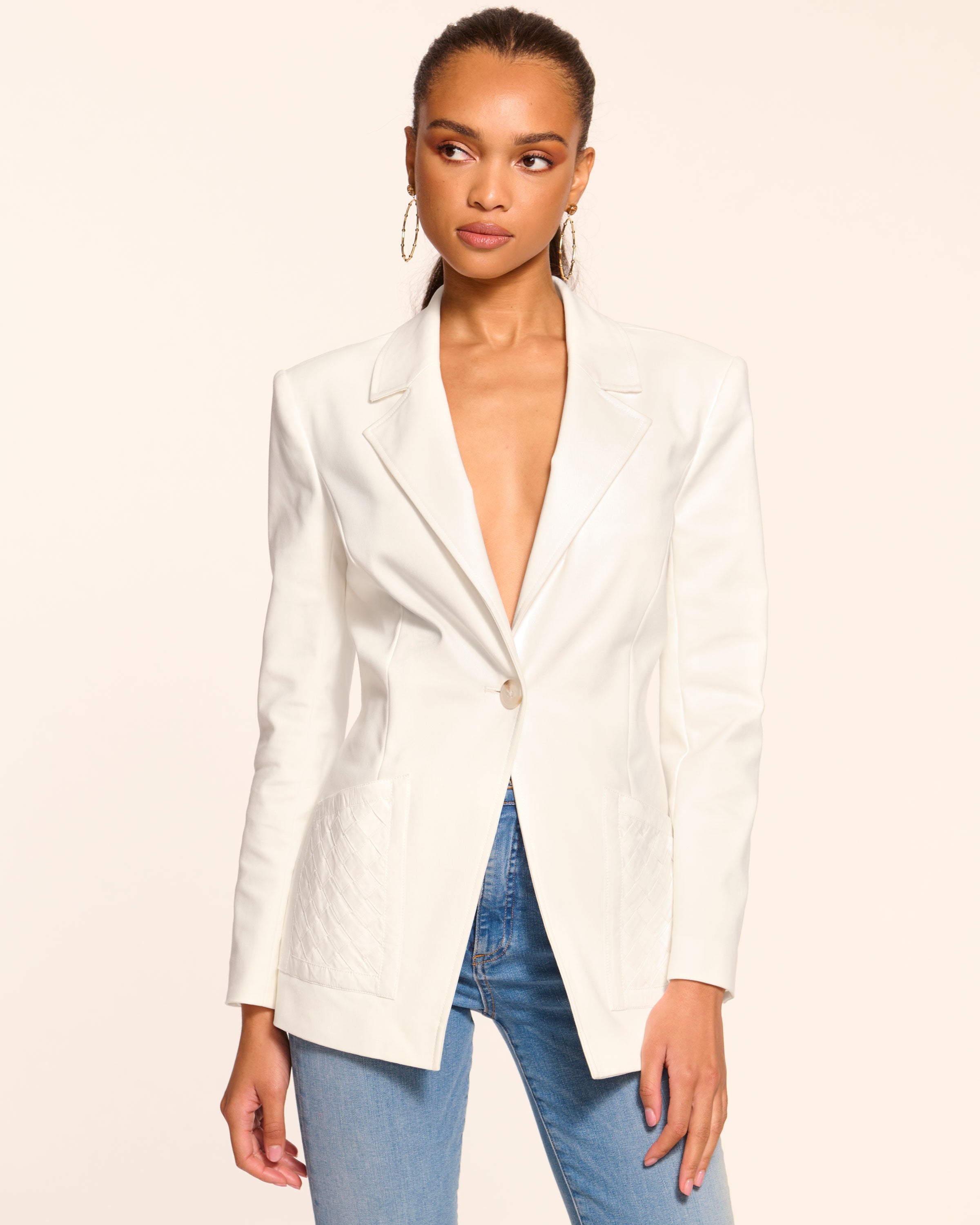 Andrenetta Cotton Blazer