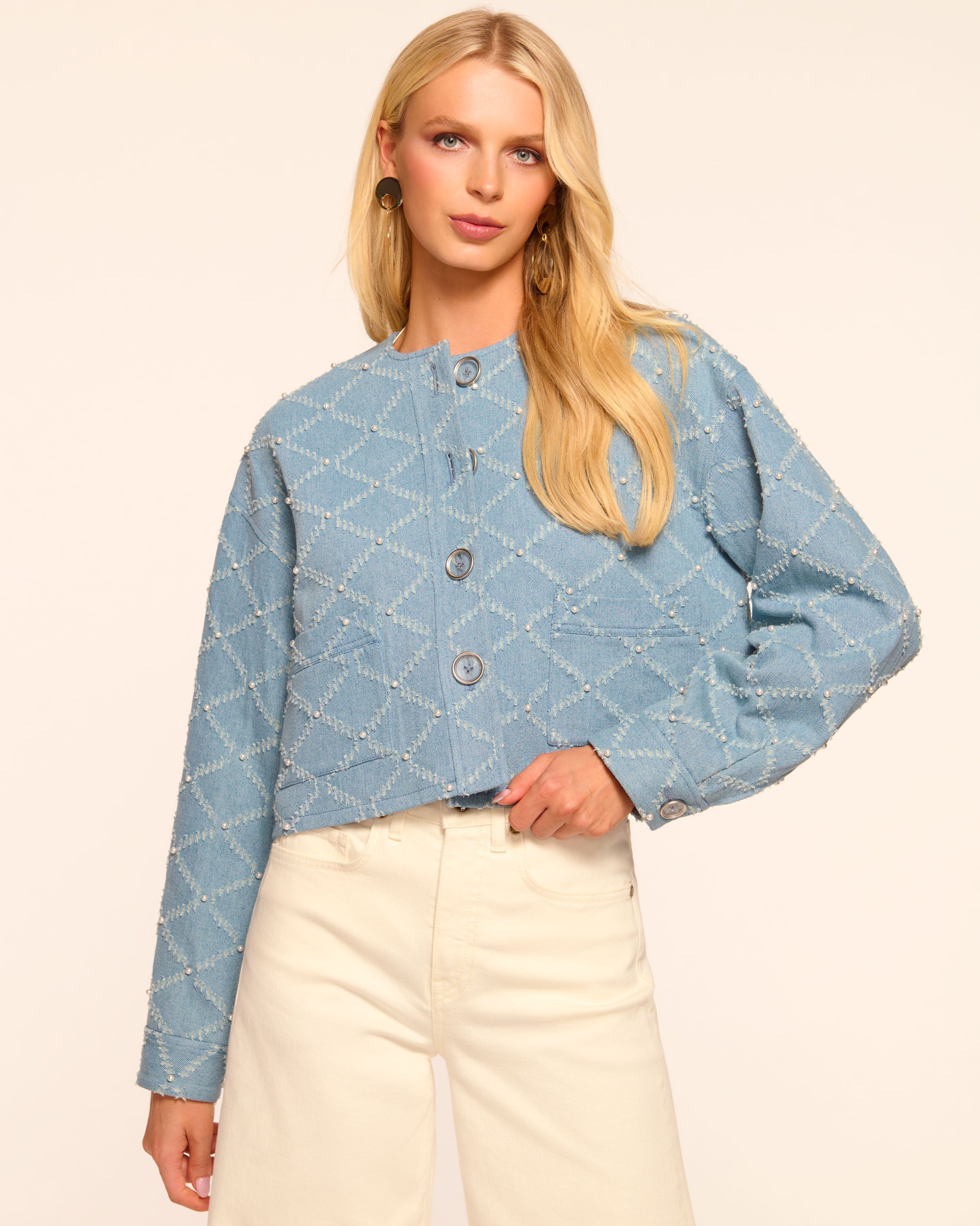 Bianca Embellished Denim Jacket