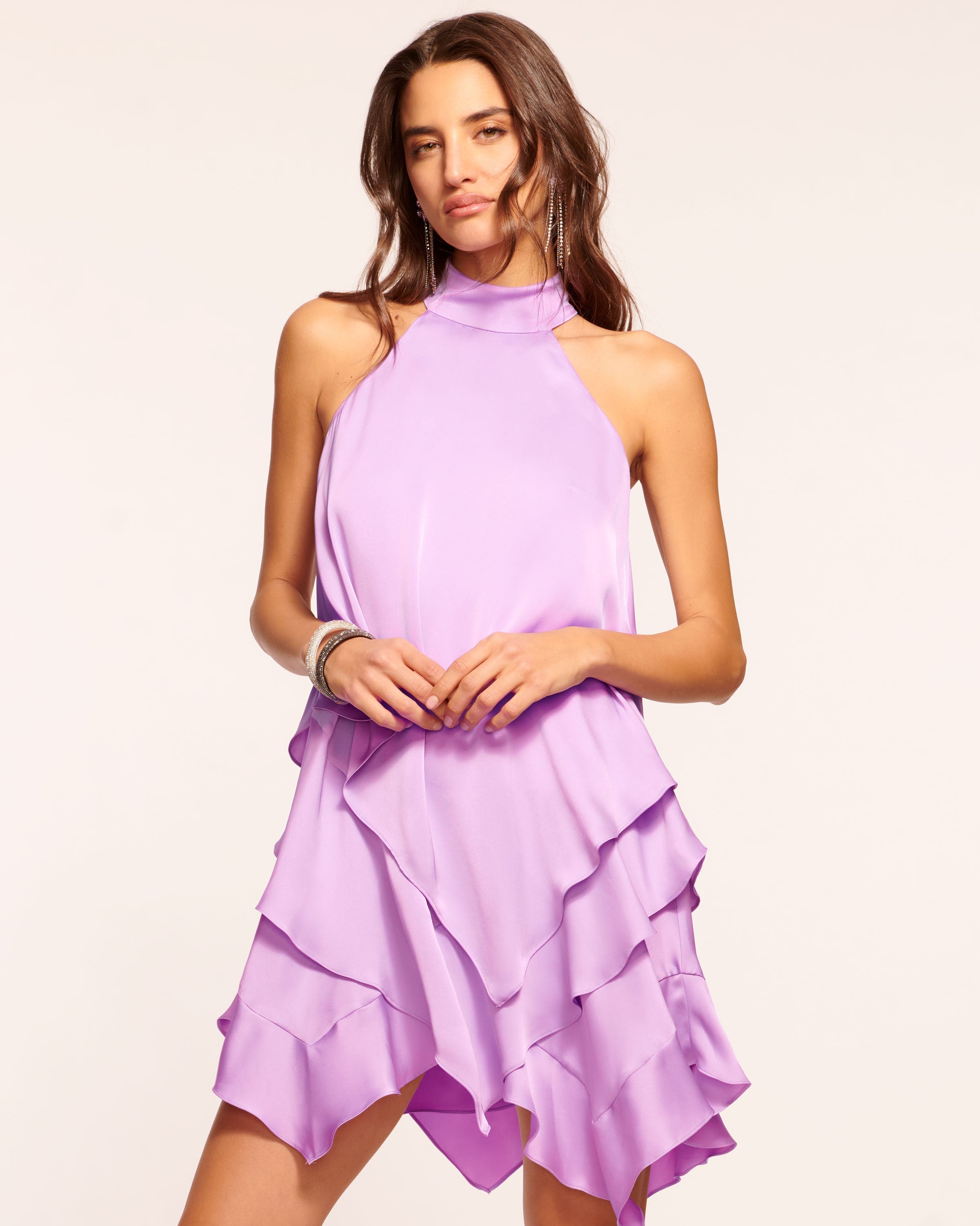 Shaina Tiered Mini Dress