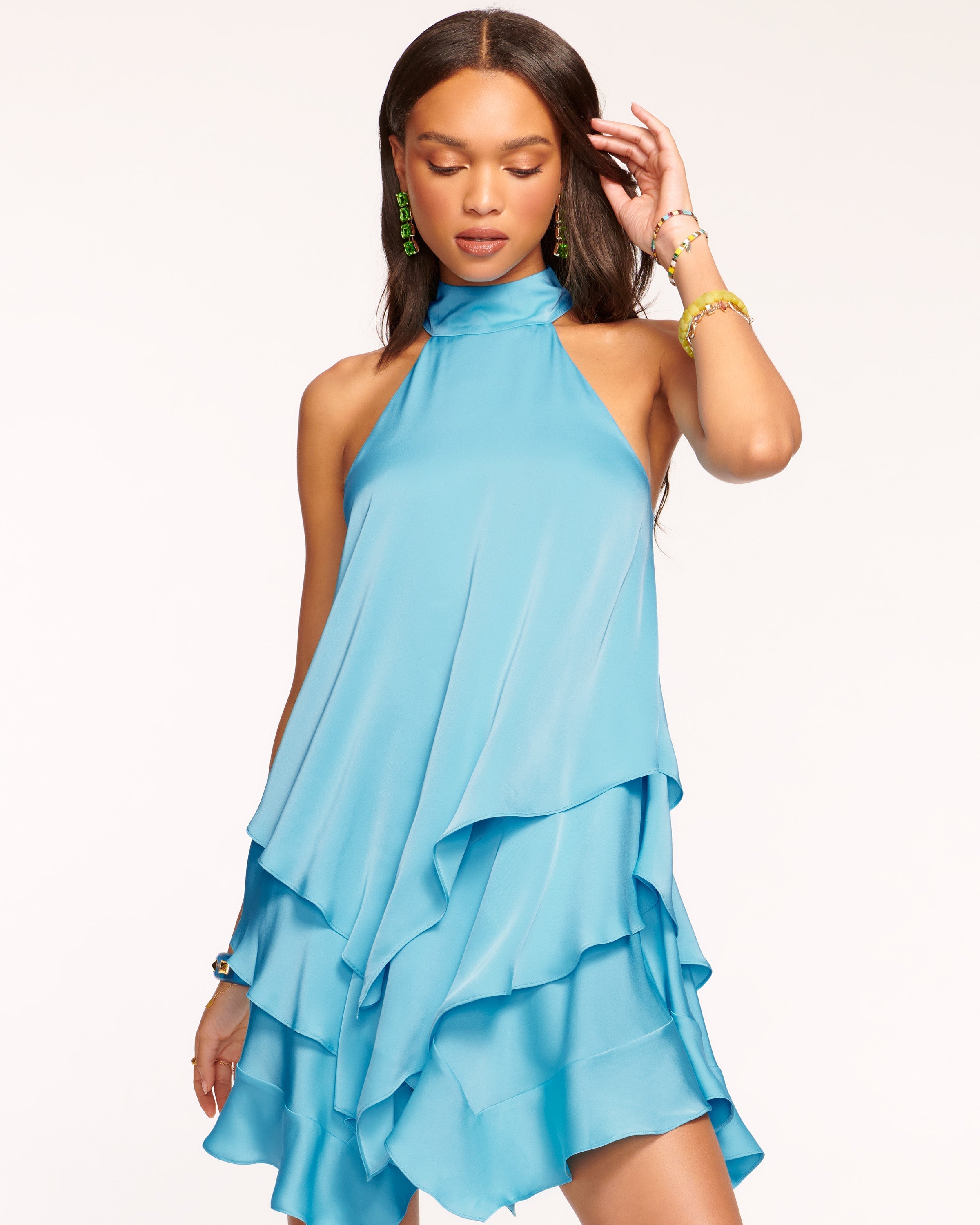 Shaina Tiered Mini Dress