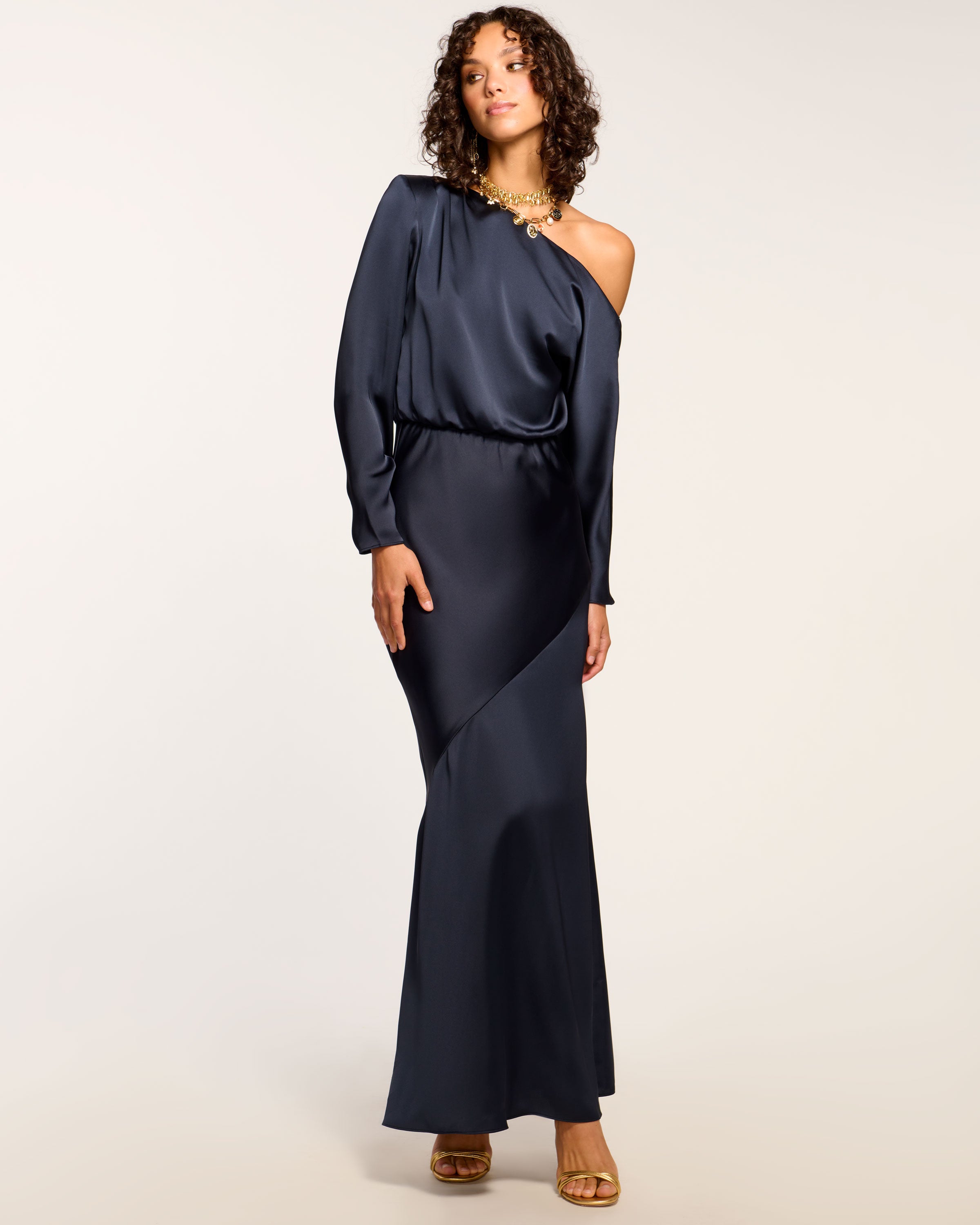 Damiris Off-The-Shoulder Gown