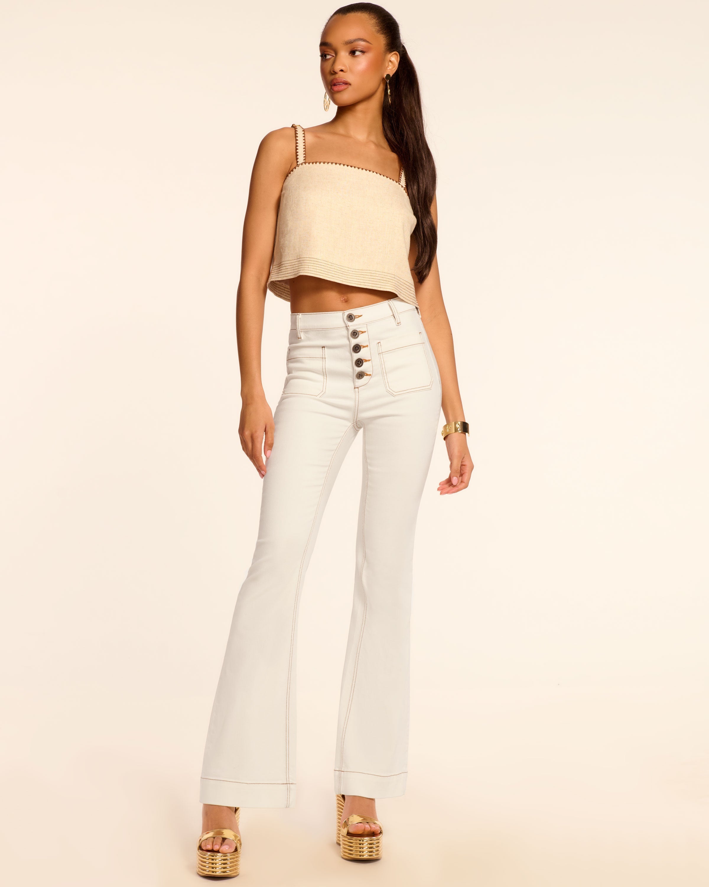 Cindy High-Rise Flare Jean