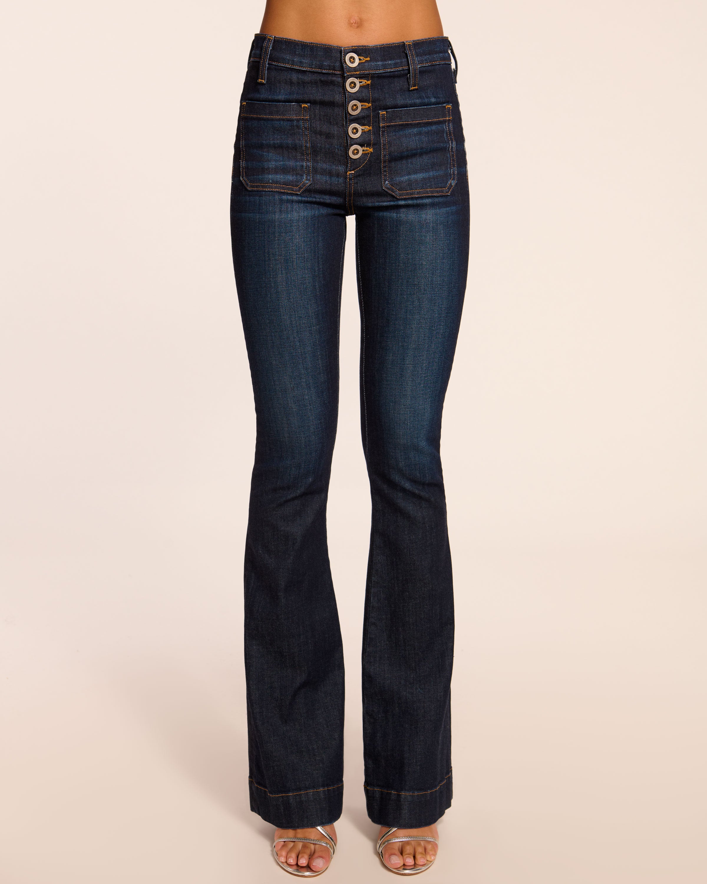 Cindy High-Rise Flare Jean
