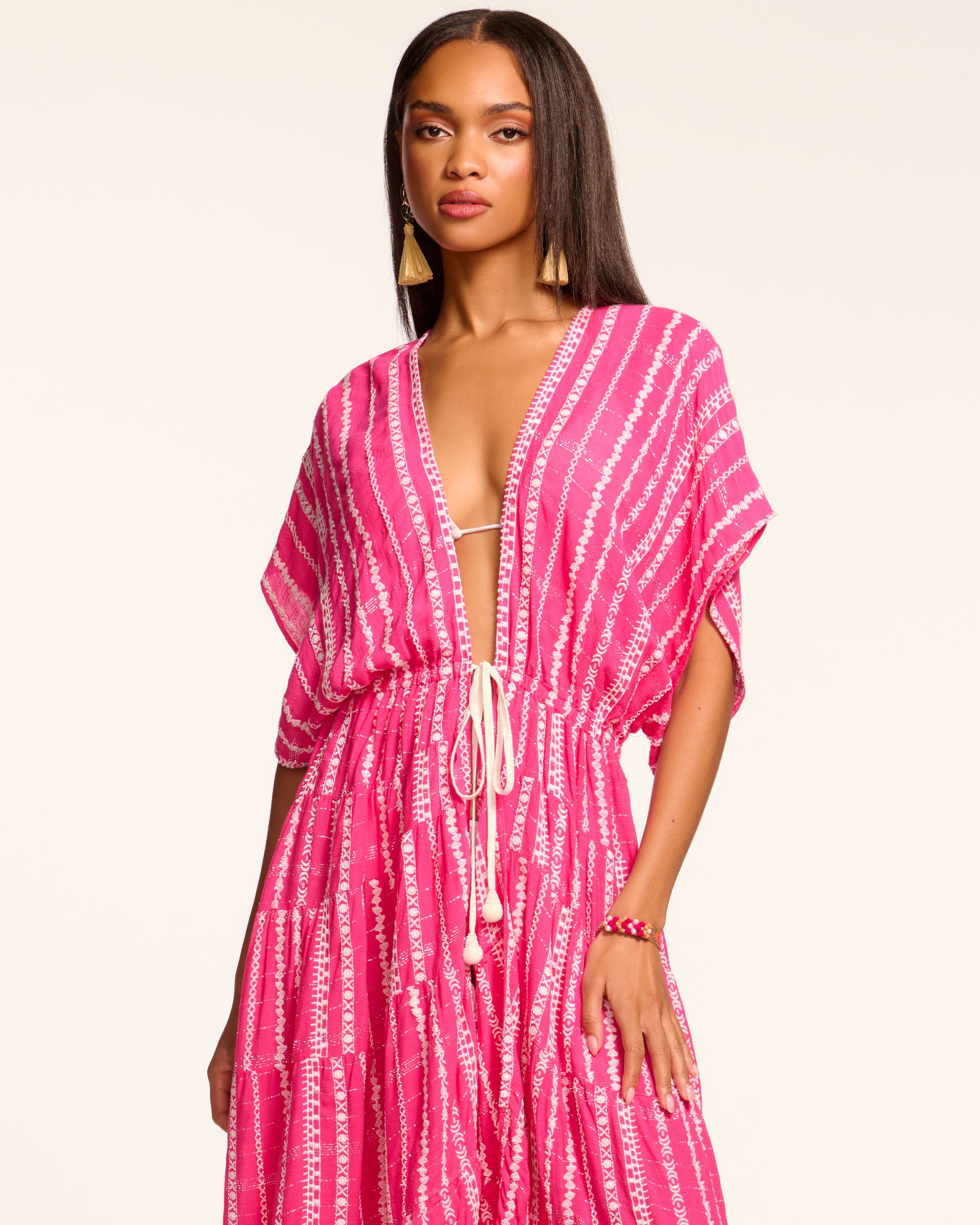 Addaline Embroidered Coverup Dress