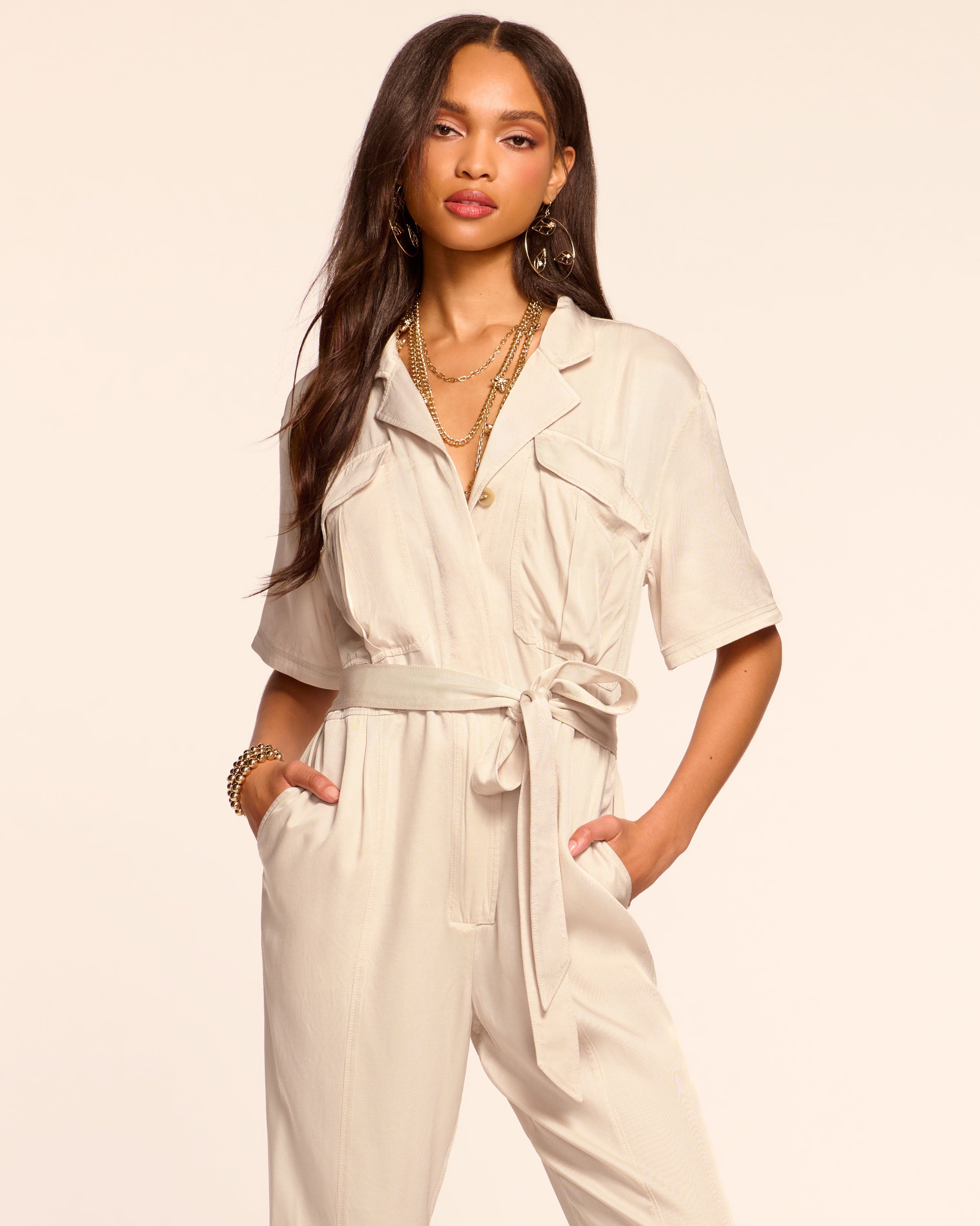 Rory Short Sleeve Jumpsuit