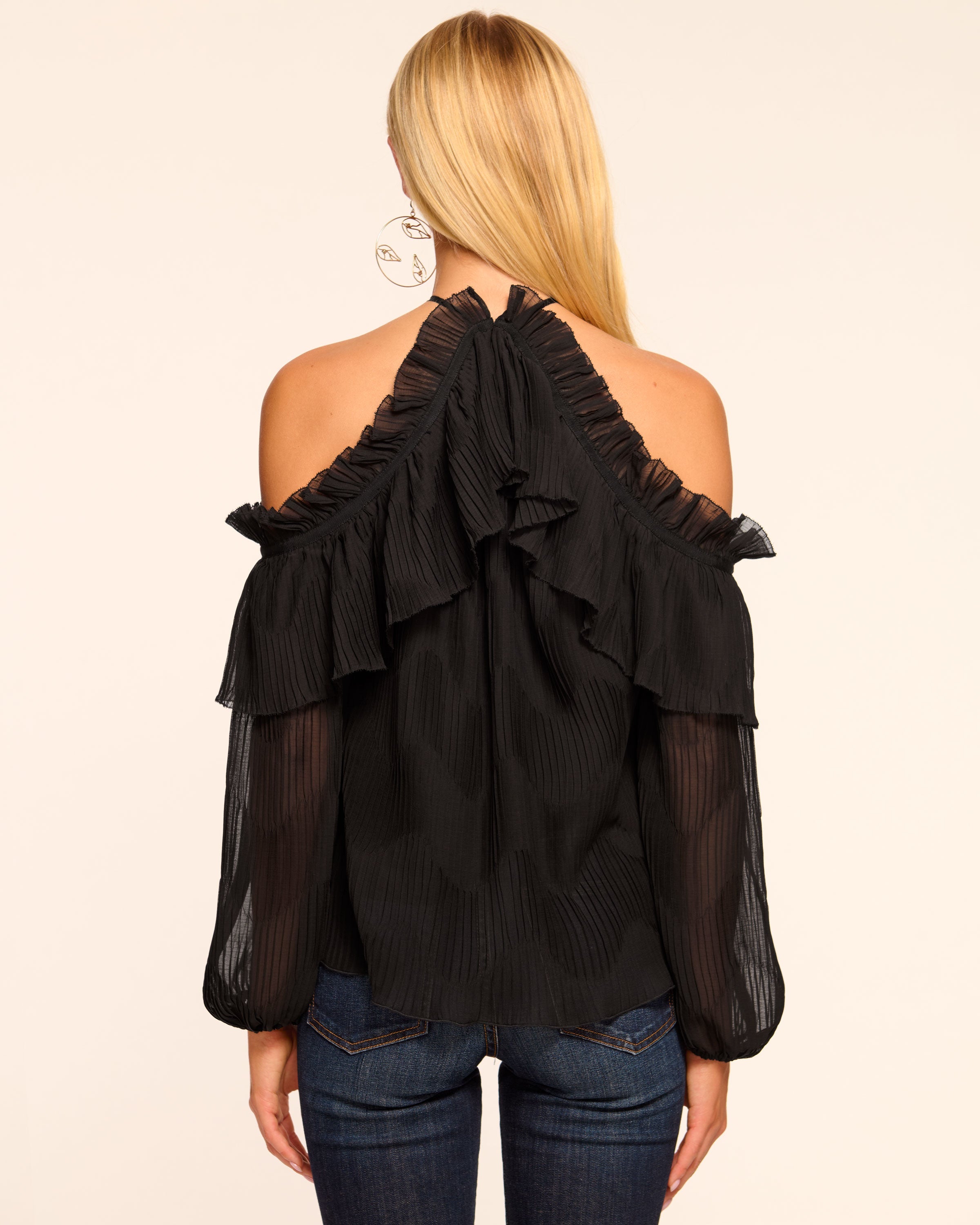 Haisley Cold Shoulder Blouse